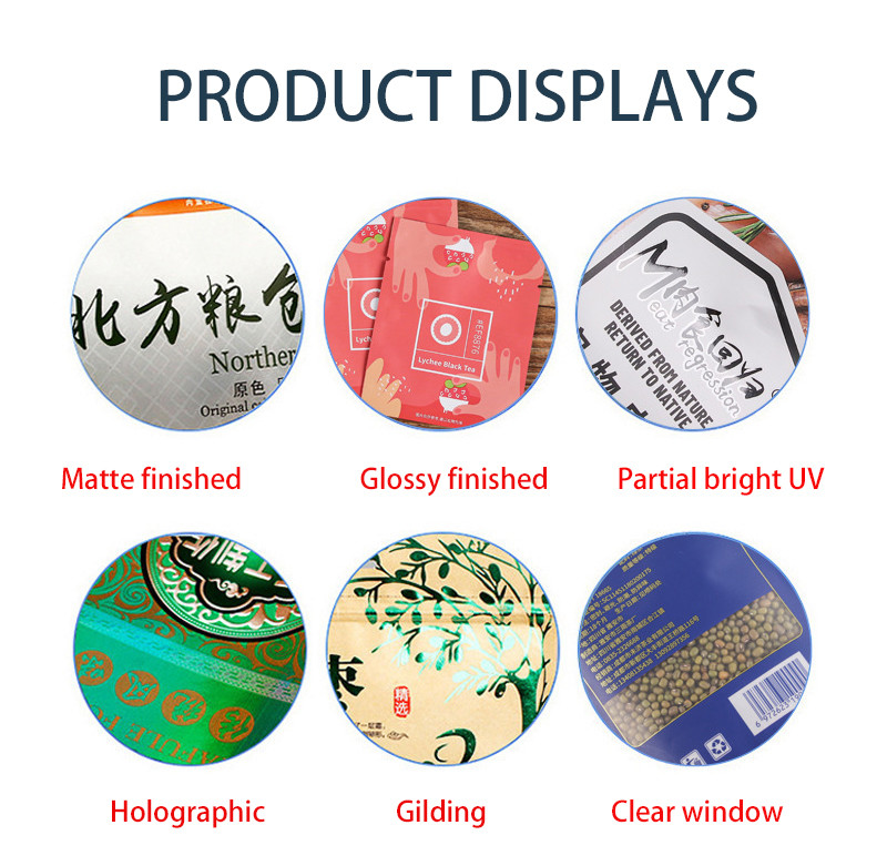 Personalized Biscuit Packaging Custom Ziplock Bags With Airtight Seal