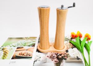 China Salt And Pepper Spice Mill Sets Adjustable Coarseness wholesale