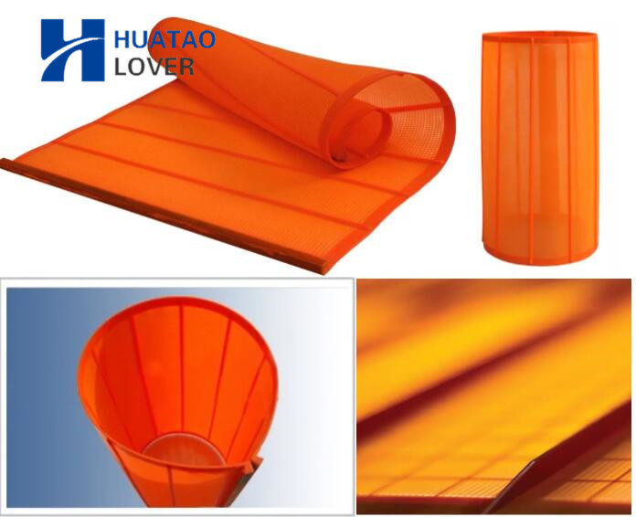 5mm Polyurethane Perforated Vibrating Screen Mesh 1040x700