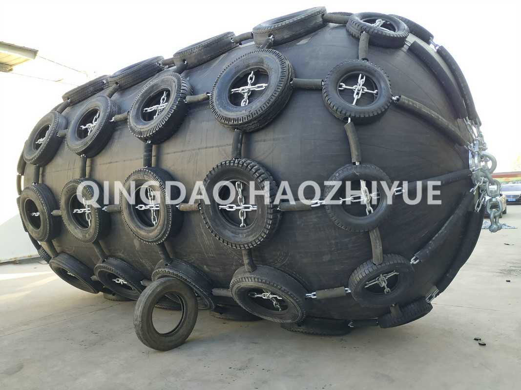 Chain Tyre Hydroponics Large Round Boat Bumpers 2000mm Marine Fenders