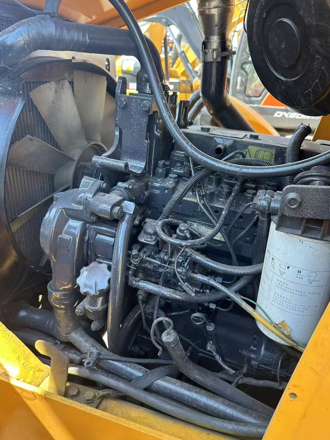 Used JCB 4CX Backhoe Loader China Exporter Transport Height 3.97m