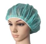 PP Nonwoven Bouffant Caps for Labs Nurse Doctor Patient Tattoo Food Service Chef