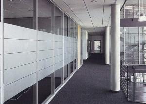 China Decorative Acid Etched Frosted Glass Sheets For Stair Railing / Shower Rooms wholesale