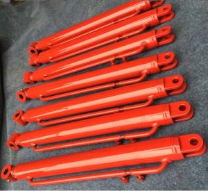 China Double Acting Agricultural Hydraulic Cylinders / Welded Hydraulic Ram Cylinder wholesale