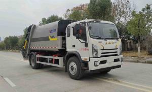 China Customizable Compressed Garbage Truck Satellite Positioning Compactor Truck wholesale