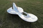Abstract Large Metal Lawn Sculptures Mirror Stainless Steel Outdoor Decorative