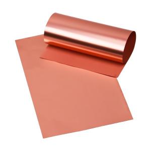 China Width 200mm Red Capacitor Lithium Ion Battery Copper Foil wholesale
