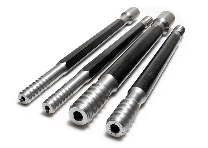 R32 R35 R38 T38 T45 T51 Threaded Rock Drill Rods For Mining Tunnelling Blasting