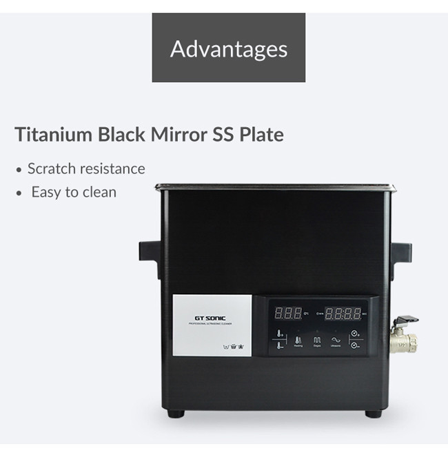 LED Display Digital Ultrasonic Cleaner PCB 40kHz With Degas Heated Sonic Bath