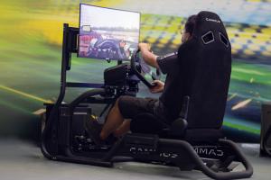 China Cammus Servo Motor PC Car Racing Simulator wholesale