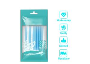 China Transparent Window Resealable Packaging Bags wholesale