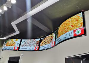 China Ultra Thin Flexible OLED Advertising Display 1920x1080 15MM Thickness wholesale
