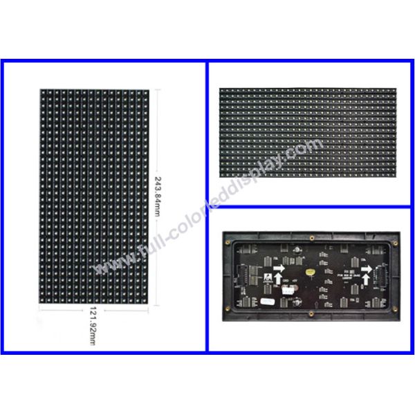 Ultra Thin Easy Moving P10 Led Display Module Various Size IP31