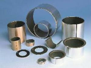 China Customized Ptfe Sleeve Bearing Straight / Flange Type Good Thermal Conductivity wholesale
