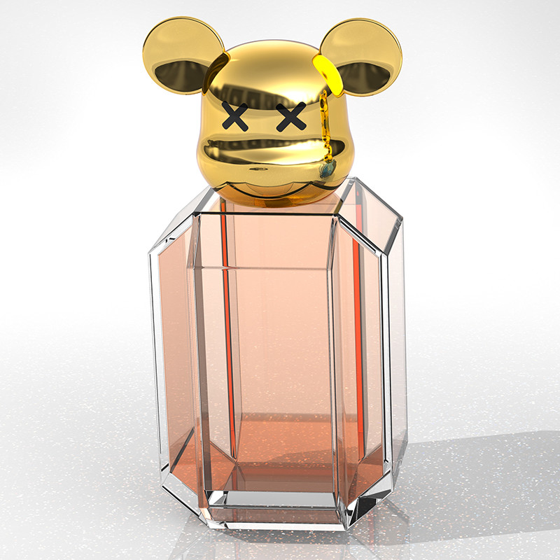 Zamac Perfume Topper For Customized Perfume Bottles With OEM / ODM