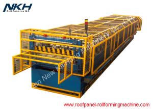China Popular Wall Panel Making Machine , Metal Sheet Roof Roll Forming Machine wholesale