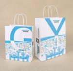 Embossed Printing Paper Bag 250gsm Printed Paper Carrier Bags