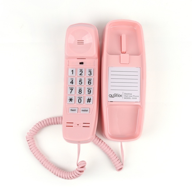 Large Volume Adjustable Corded Telephone And Slim Landline Phone For Seniors