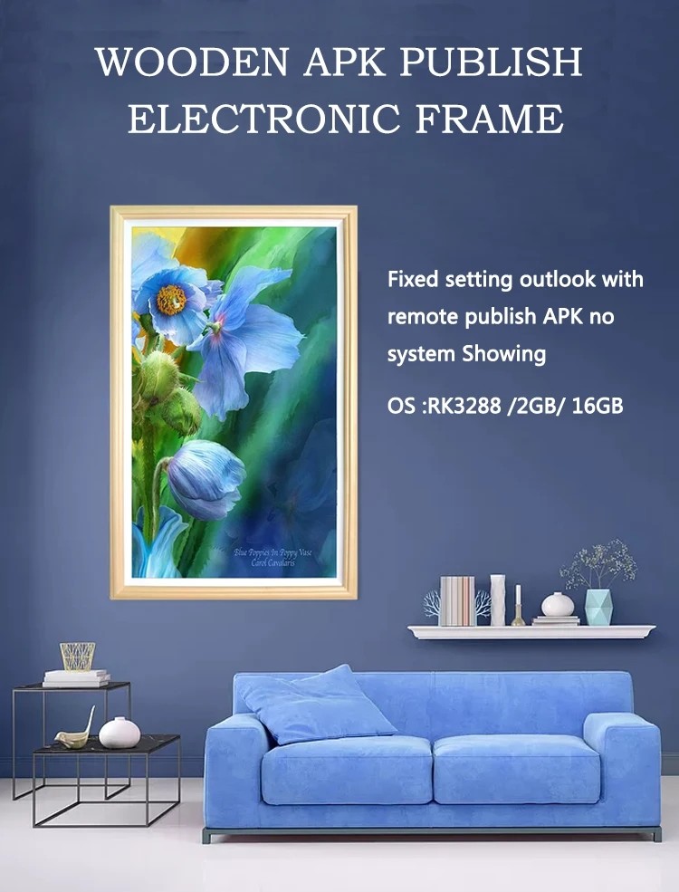 21.5 24 27 32 Inch Digital Photo Frame 1920 X 1080 For Home Wall Mount