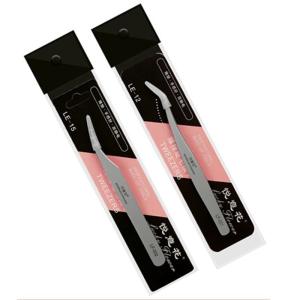 China Anti Magnetic Eyelash Volume Tweezers , HRC45 Eyelash Isolation Tweezers wholesale