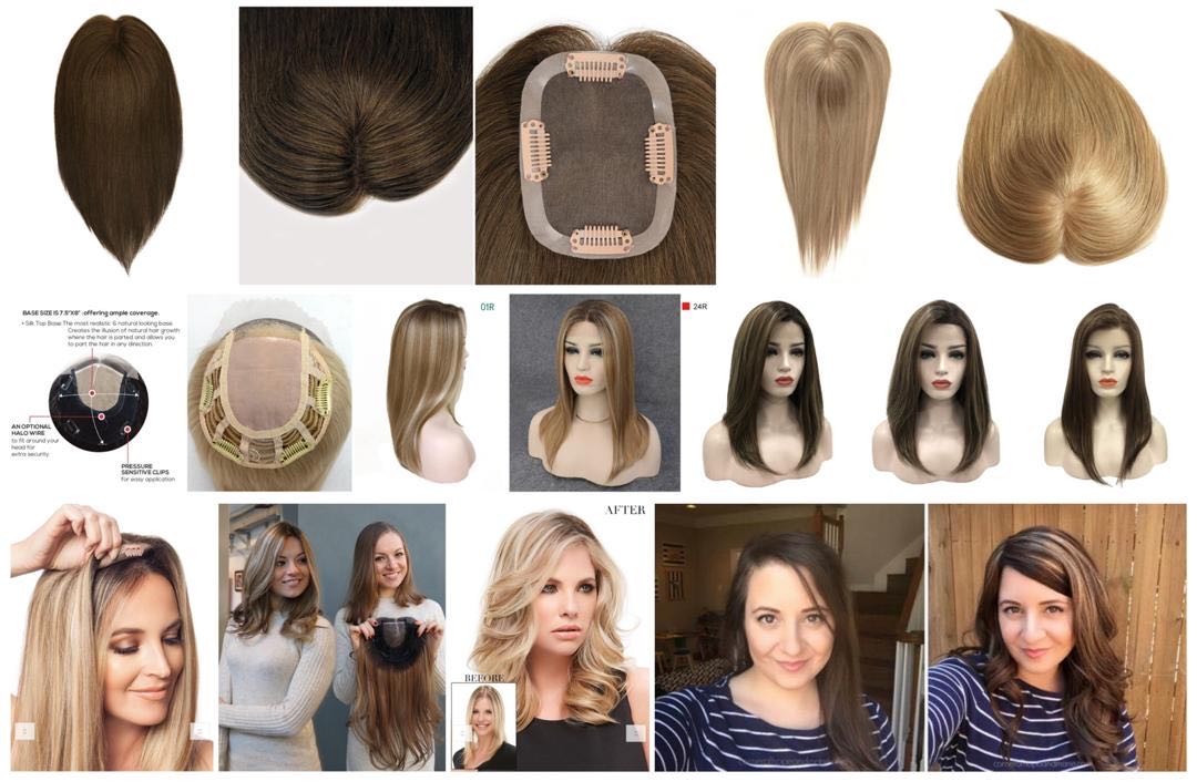 Small size mono topper 100% human hair grey color women topper for hairloss