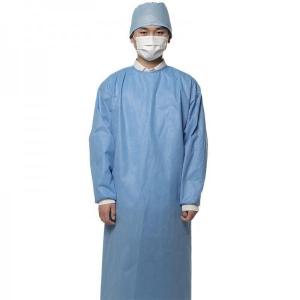 China S-XXL SMS Surgical Isolation Gowns Disposable Operating Gown wholesale