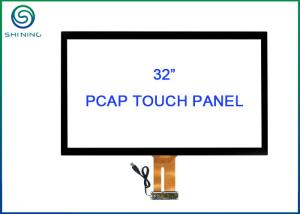 China 32 Inch USB Touch Screen Sensor Bonded Strengthened Cover Glass For Vending Machines wholesale