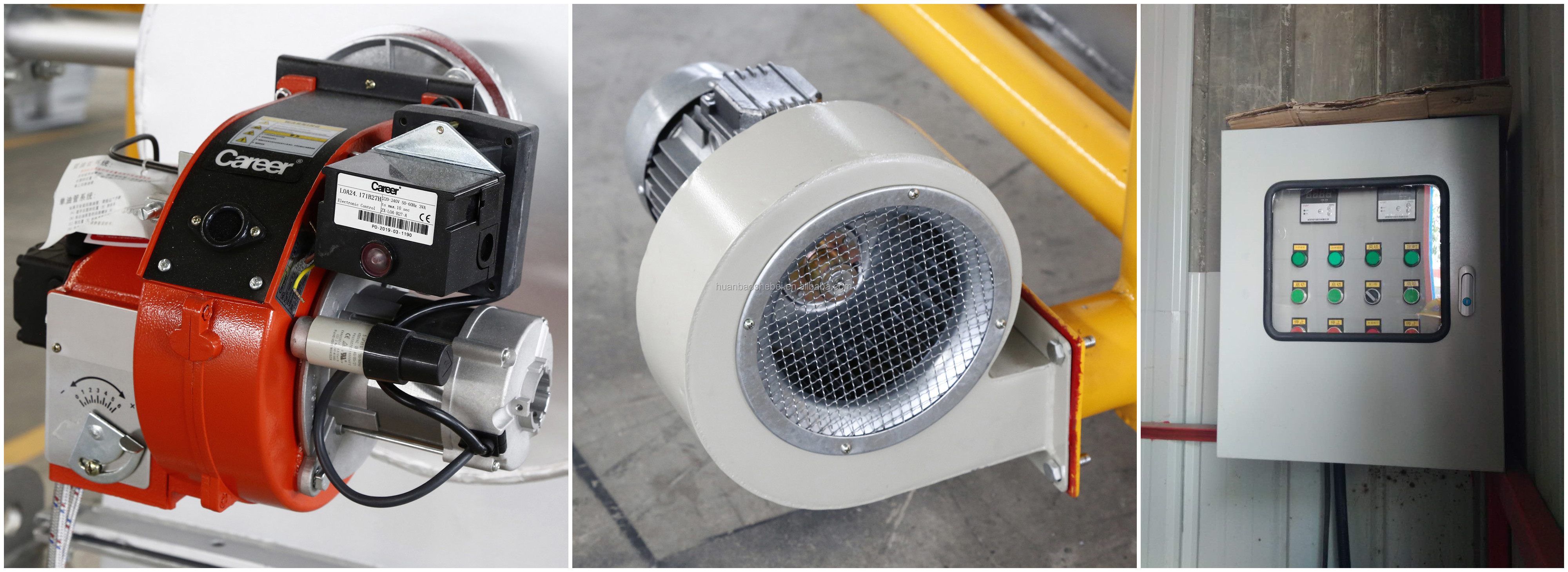 Customized Color Low Operating Costs Incinerators For Industry Solid Waste Treatment