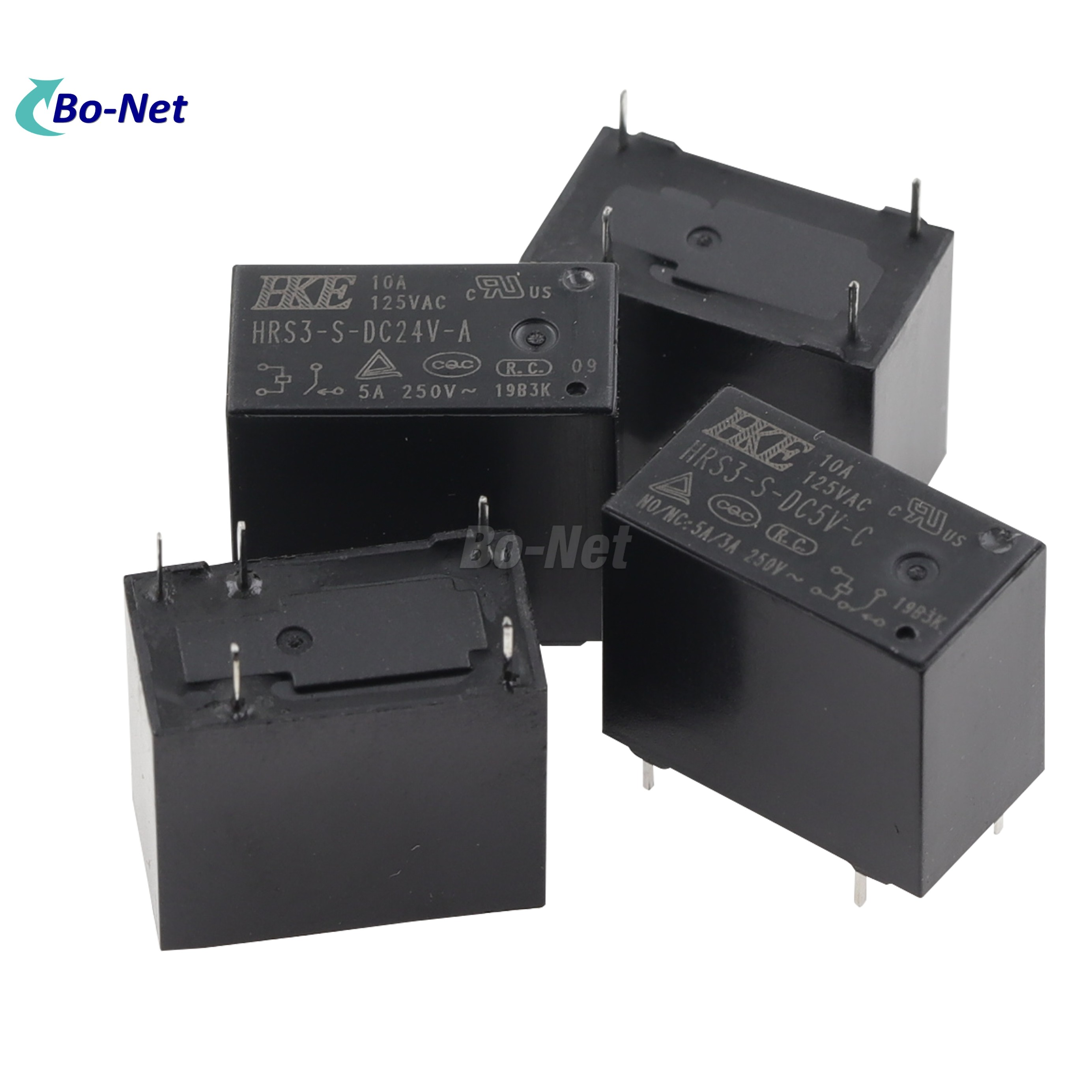 HKE HRS3-S-DC12V-C original Electronic HRS3-S-DC24V-C power relay 10A 125V DIP5