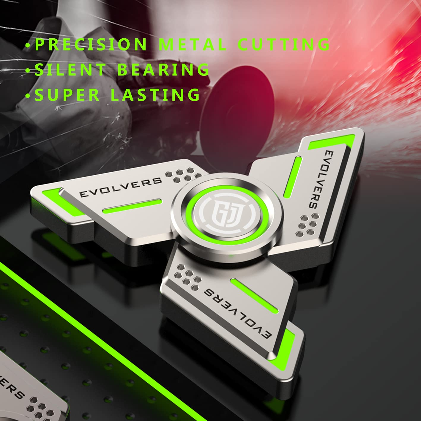 Metal Finger Toy for ADHD Stress Relief Release Pressure and Function Pressure Relief