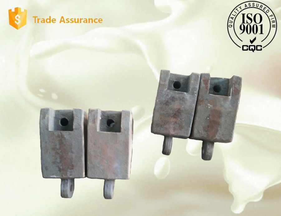 High Efficiency Ni-hard Cast Iron Inner End Bolt Hole Mill Lining System