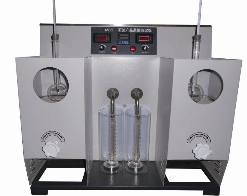Ac 220v±10% 50hz Double Hole Petroleum Product Distillation Tester Temp Accuracy ±0.5°C