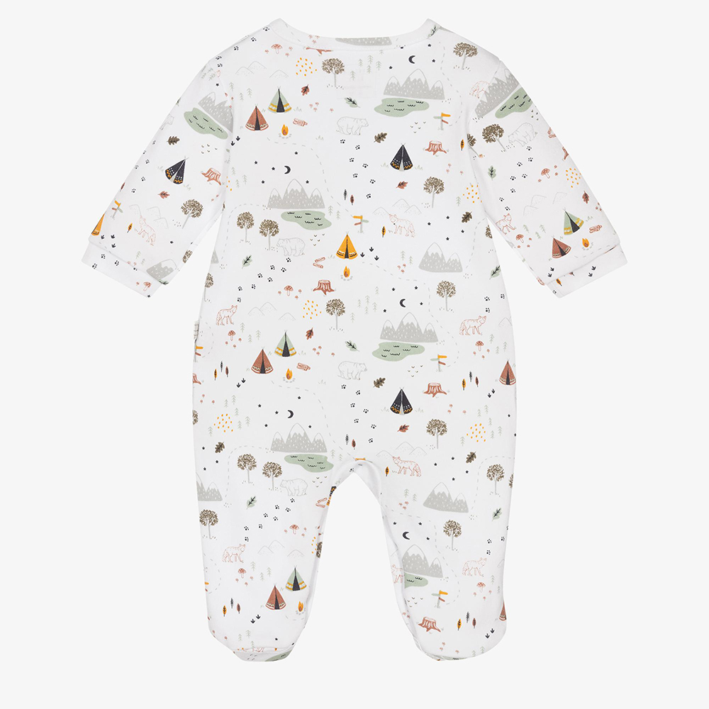 Custom Solid Bamboo Cotton Zipper Baby Romper Footie Pajamas Newborn Baby clothes