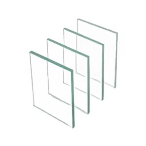 China 8mm Clear Toughened Glass Panel With Drilling Processing wholesale