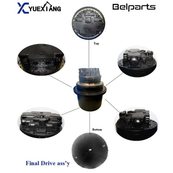 GM35 Komatsu Excavator Final Drive For Komatsu PC200-5 PC200-6 PC200-7 PC200-8