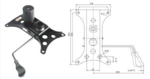 China Swivel Chair Mechanism for executive chair furniture Chair Parts wholesale