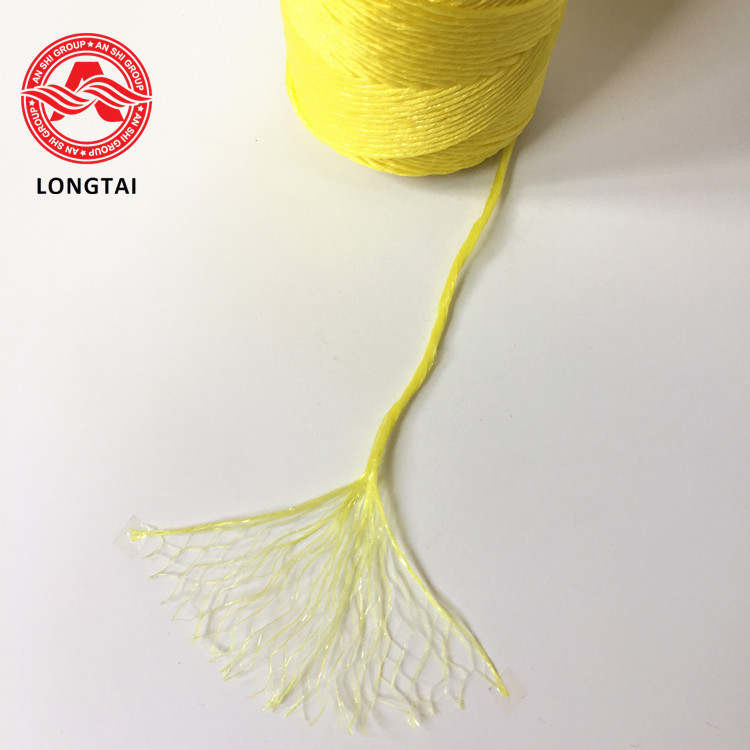 High Breaking Strength Agricultural Pp Hay Packaging Baler Twine For Transport