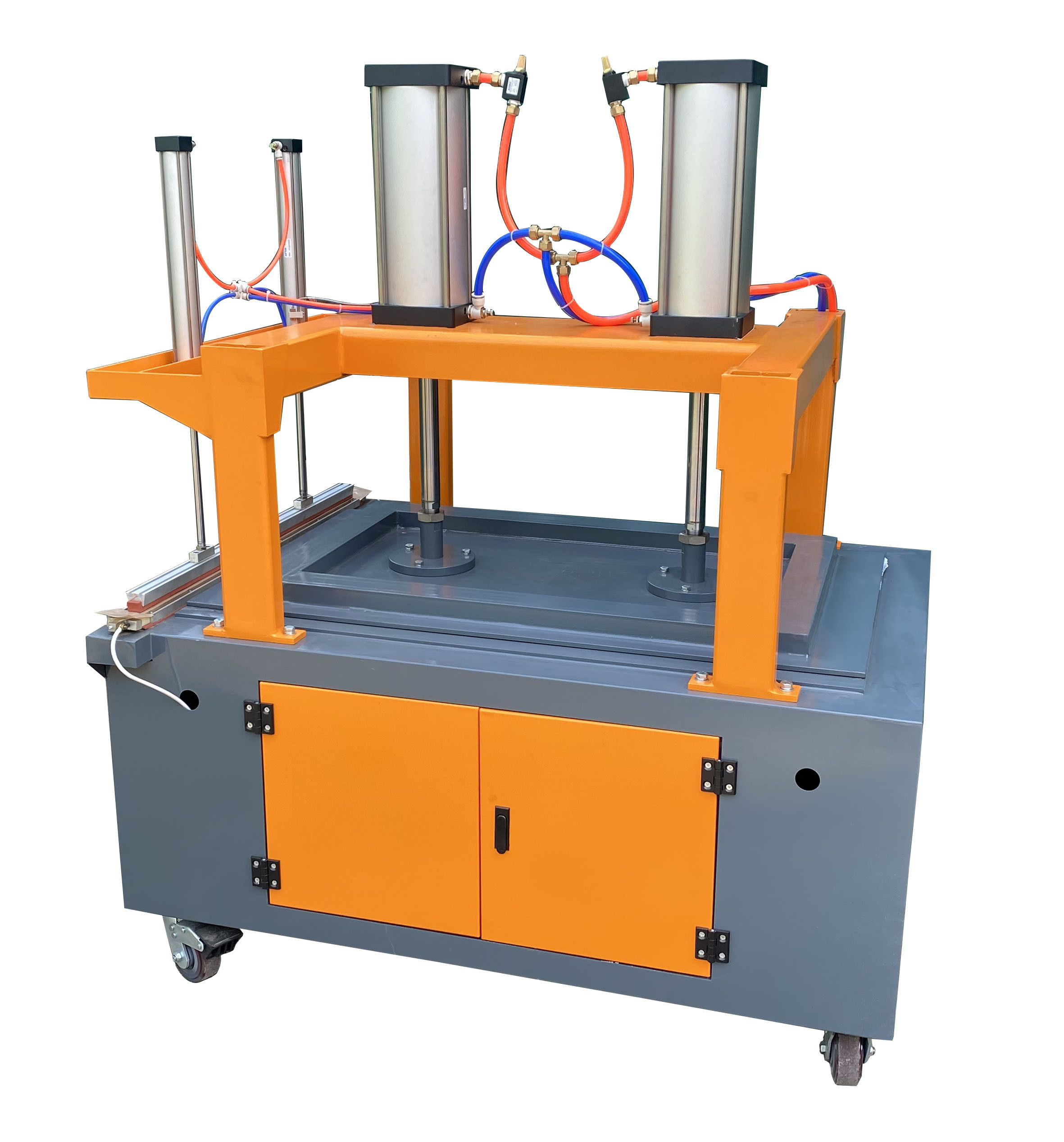 Feather Down Bedding Pillow Packing And Sealing Machine 0.8MPa