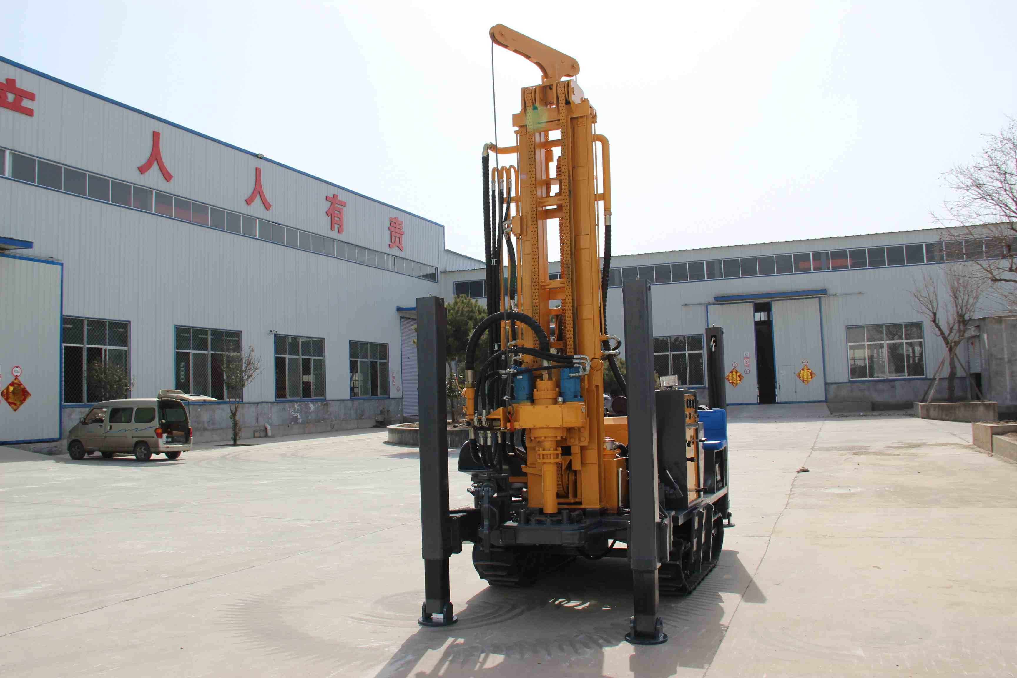 Professional Excavator Chassis Hydraulic Crawler Drilling Rig