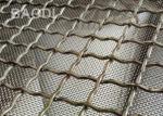 2 Inch Crimped Woven Wire Mesh Stainless Aluminum Screen Antislip