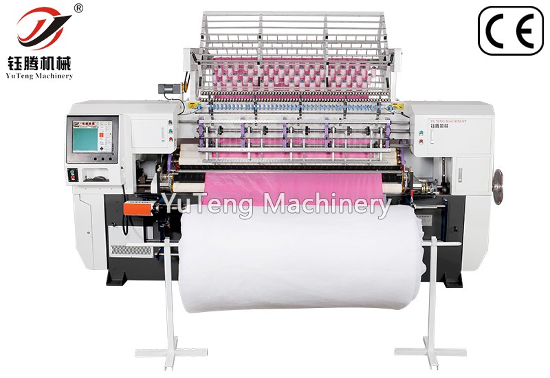 PLC Computerised Lock Stitch Quilting Machine For Bed Sheet Making