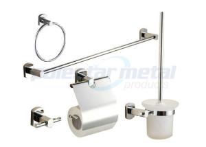 China Black Bathroom Hardware Accessories Zamak 6900 Series Collection Value Pack wholesale