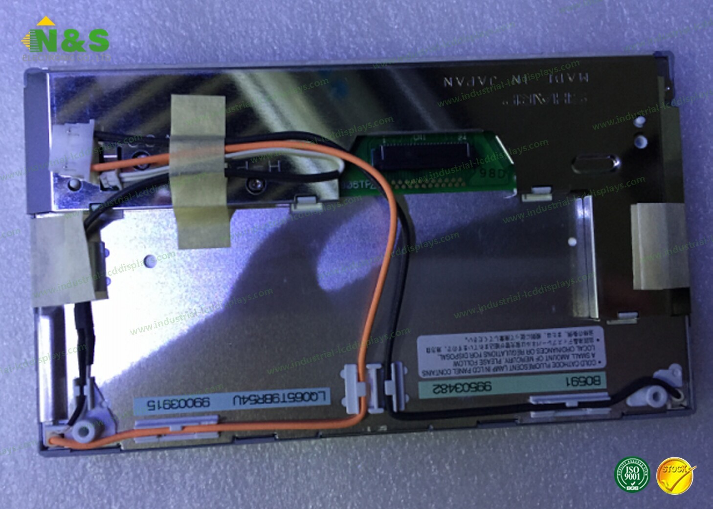 High Definition 6.5 Sharp LCD Screen Replacement LQ065T9BR54 For Benz Car / GPS / Hotel