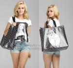 Nonwoven fabric Grocery Tote, Reinforced Handle Heavy Duty Large Shopping,