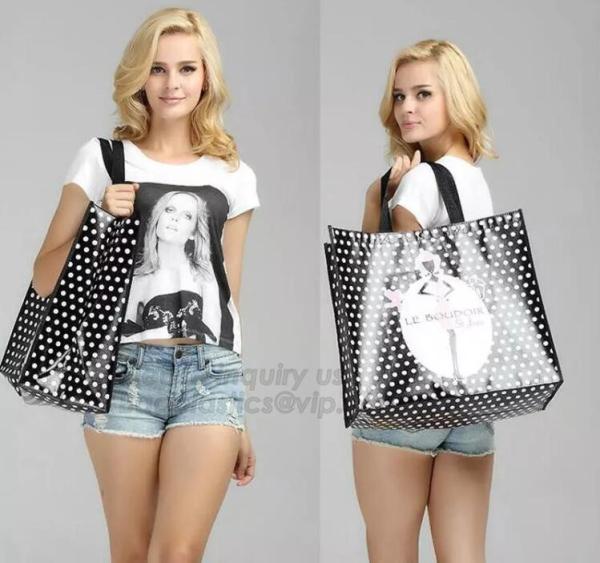Nonwoven fabric Grocery Tote, Reinforced Handle Heavy Duty Large Shopping,