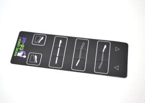 China Water Resistant PET Membrane Control Panel With 3M55230 Real Adhesive wholesale