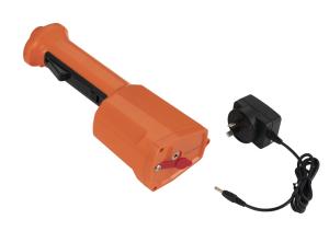 China 5.5W Electric Cattle Prodder Pig Prod Rechargeable ABS Orange wholesale