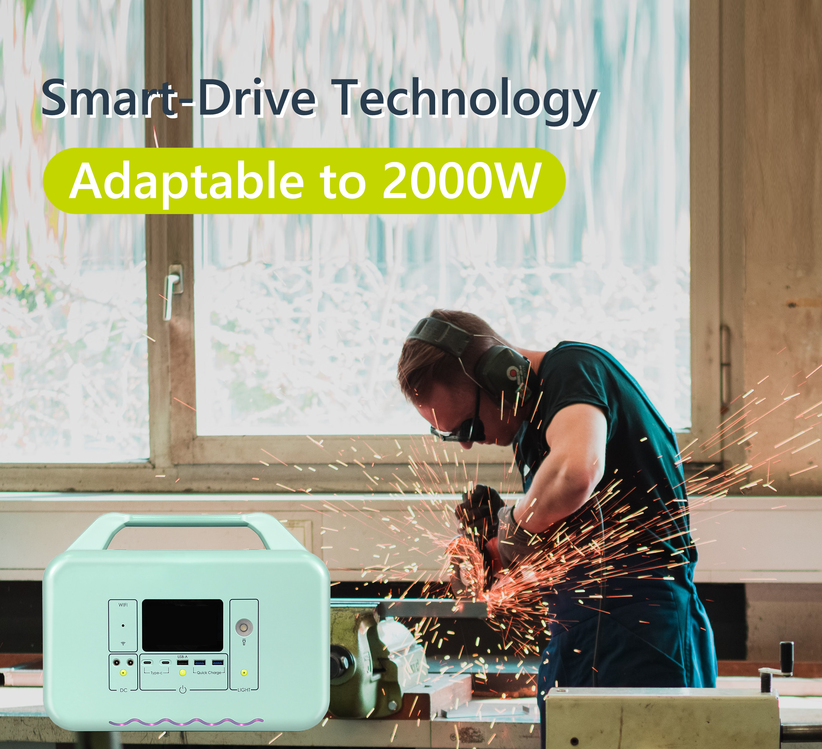 Home Energy Storage 600W Backup 220V Portable Power Station Generator