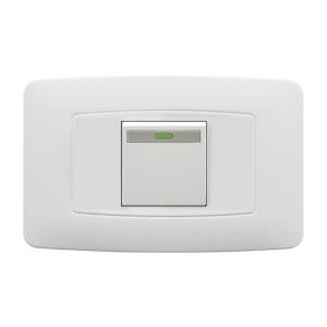 China Modern Residential Electrical Switches , Universal 1 Gang Two Way Switch wholesale