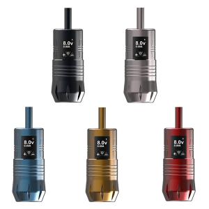 China Power Supply Metal Tattoo Grips RCA Connection Wireless For Tattoo Gun wholesale